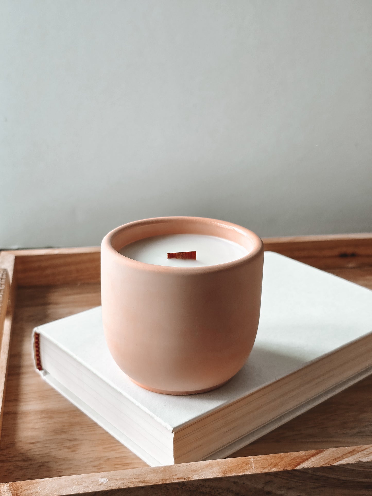 Peach & Magnolia Petals Candle