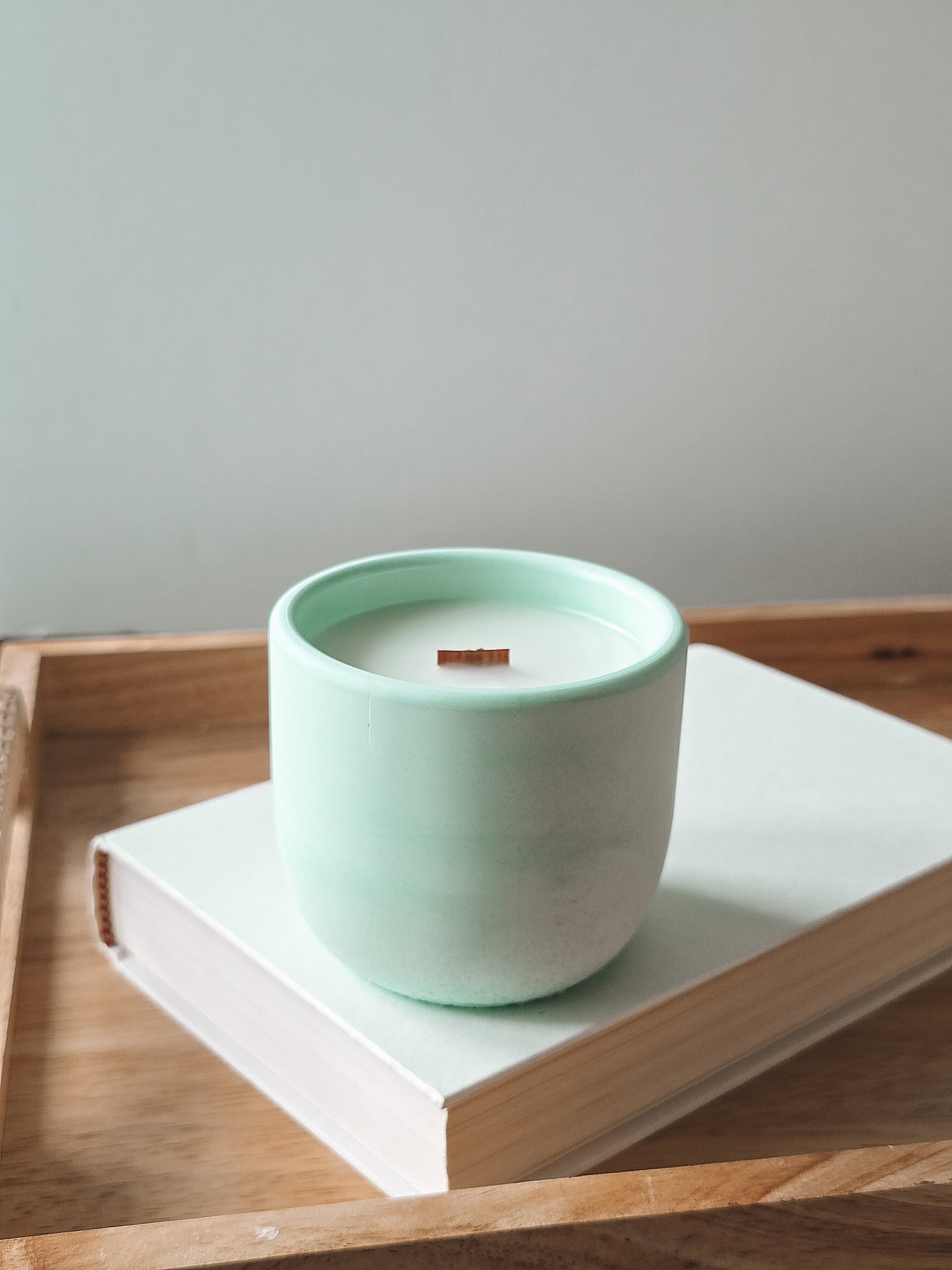 Moringa & Salted Coconut Candle
