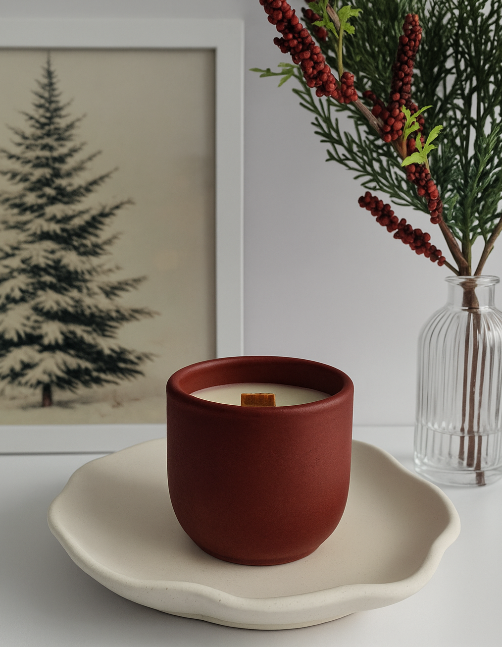 Chestnuts & Spiked Wine Candle